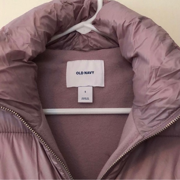 Old Navy purple puffer jacket, purple, S, NWT - Picture 4 of 7
